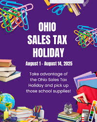 Tax Free Holiday 2025