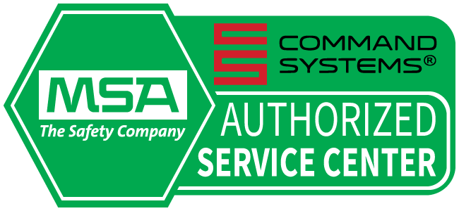 Command Systems is an Authorized Service Center for MSA Safety Products