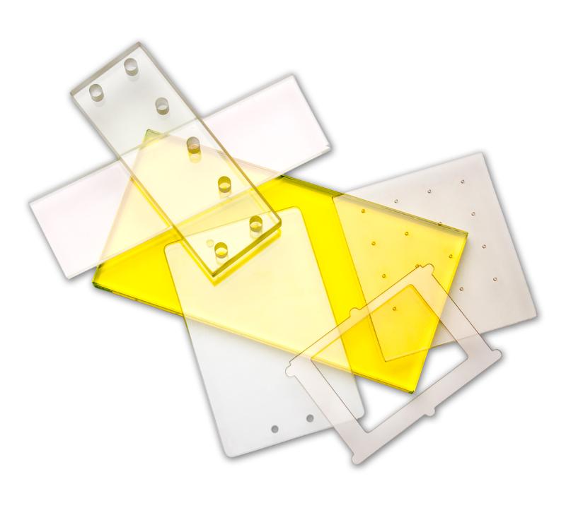 Custom Fabrication of Specialty Glass Shapes & Features to Your Specific Needs