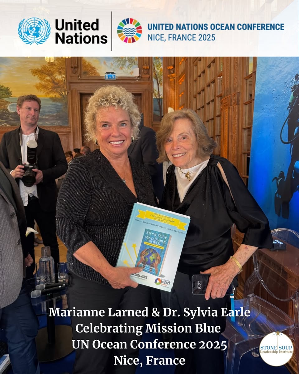 Sylvia Earle and Marianne Larned