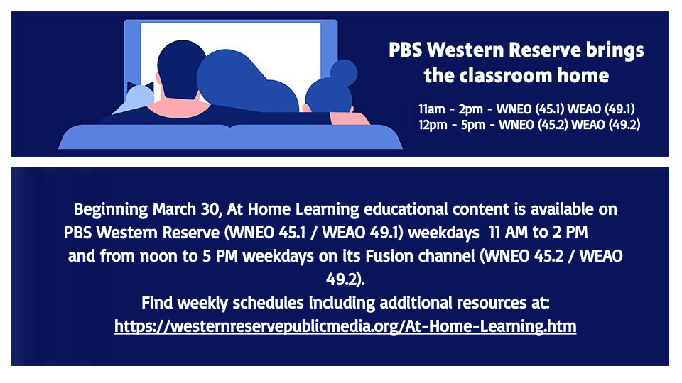 PBS Western Reserve At Home Learning