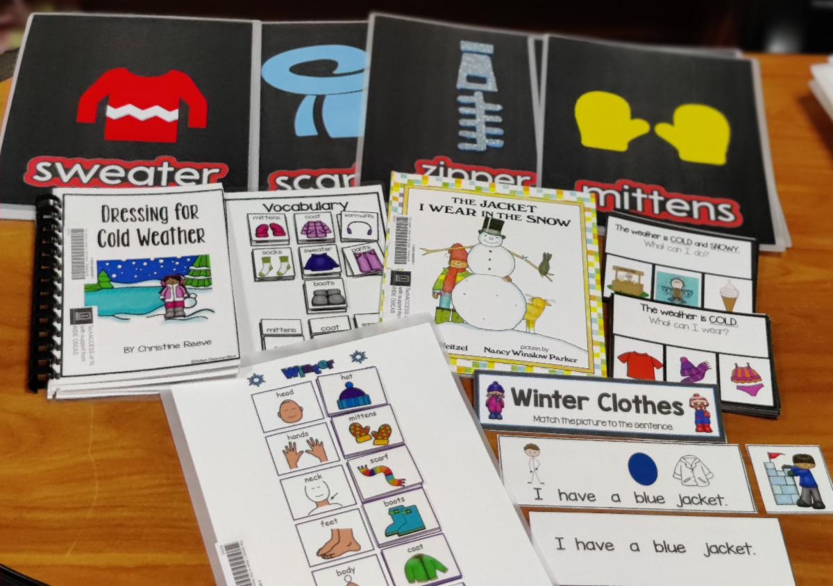 The Jacket I Wear in the Snow: Reading Kit