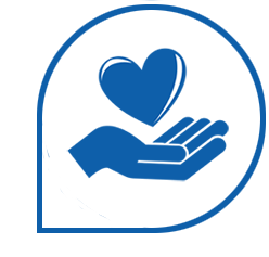 Hand holding heart