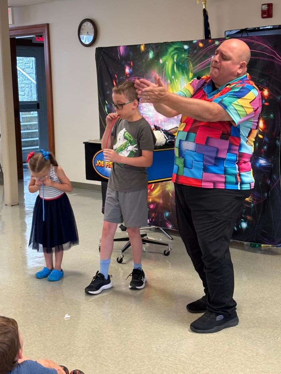 Magician Joe Fisher at SRP Kick-off