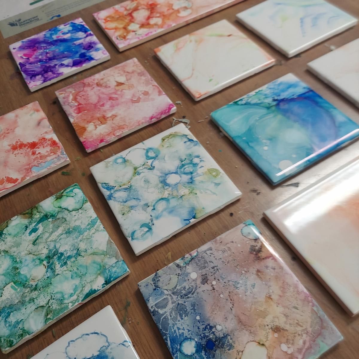 Tiles from Workshop Wednesday