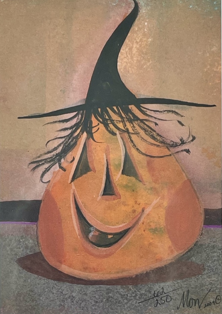 Jack-O-Lantern 2 by P. Buckley Moss