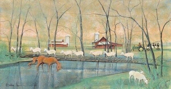 Heading Home by P. Buckley Moss