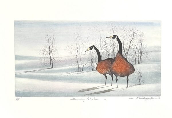 Evening Patrol by P. Buckley Moss