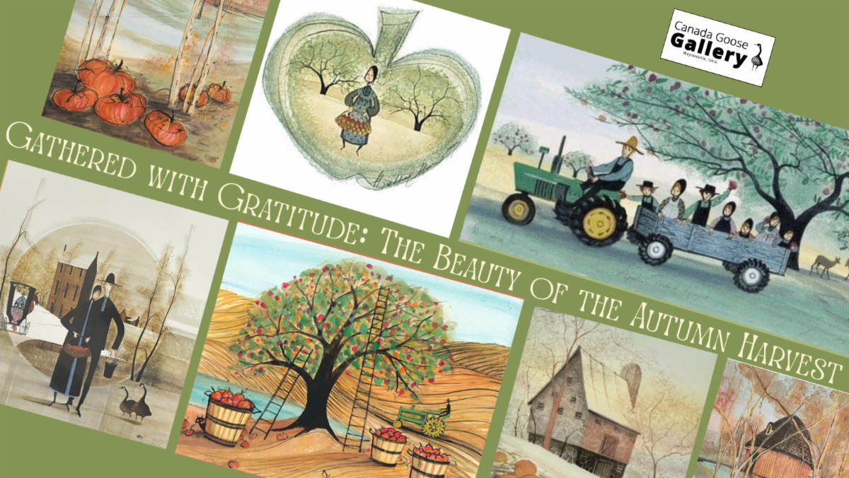 Gathered with Gratitude: The Beauty of the Autumn Harvest in the art of P. Buckley Moss