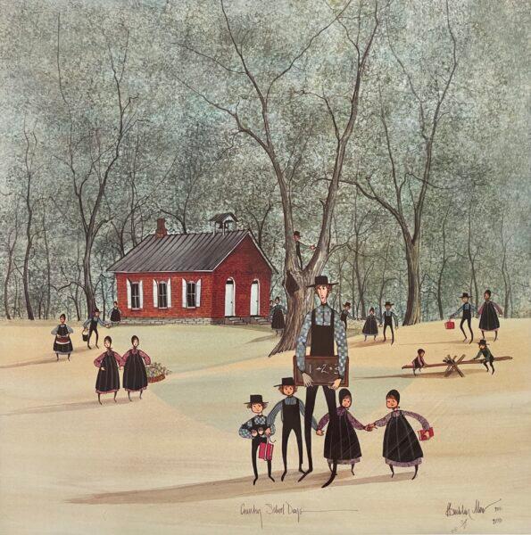 Country School Days Artist Proof by P. Buckley Moss