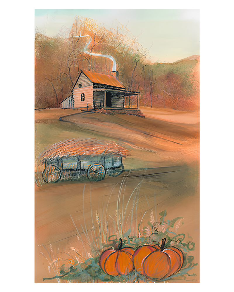 Blue Ridge Fall by P. Buckley Moss