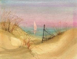 The Dunes by P. Buckley Moss