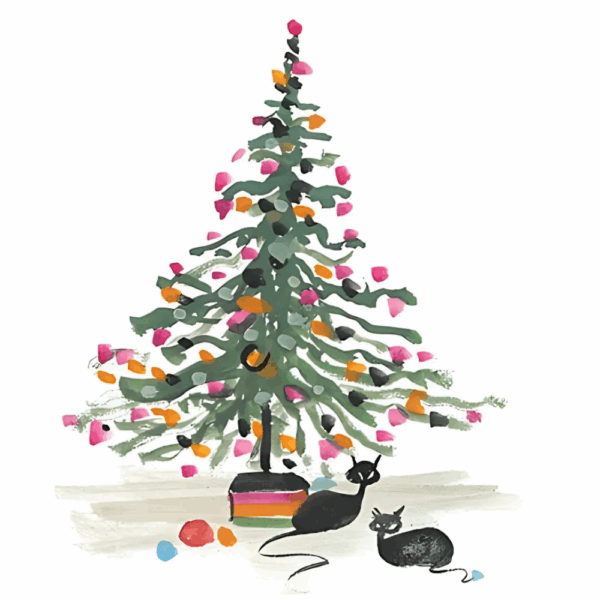 Our Purrfect Tree by P. Buckley Moss
