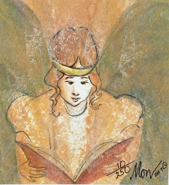 The Scholar by P. Buckley Moss