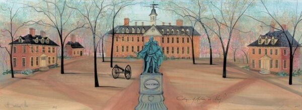 College of William and Mary by P. Buckley Moss