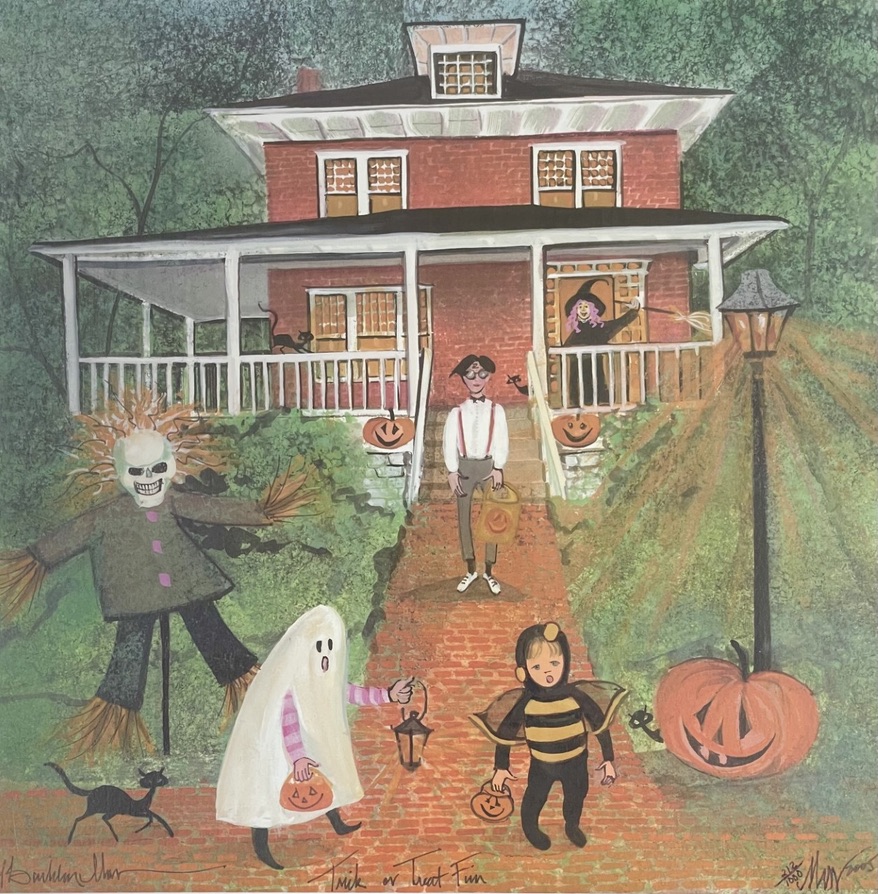 Trick or Treat Fun by P. Buckley Moss