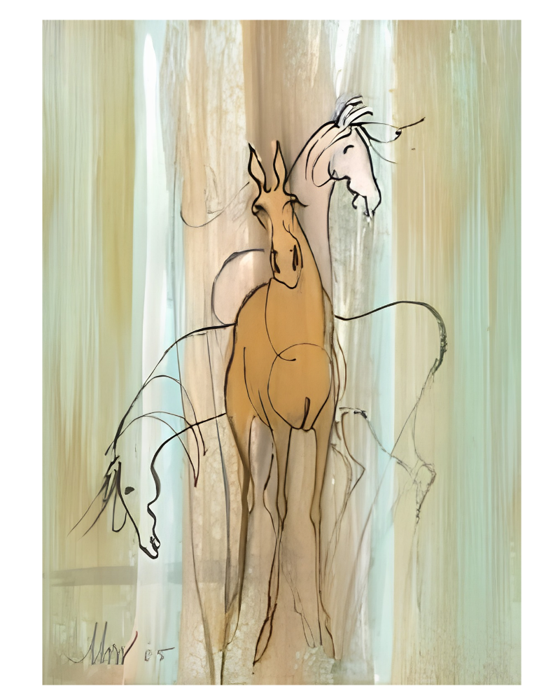 Spirits by P. Buckley Moss