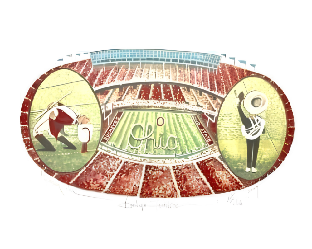 Buckeye Tradition by P. Buckley Moss