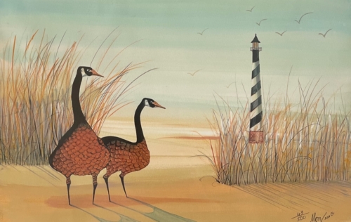Dawn at the Cape by P. Buckley Moss