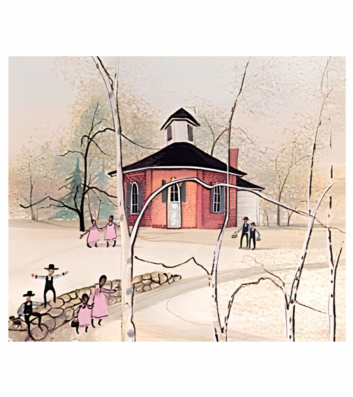Heartland School by P. Buckley Moss