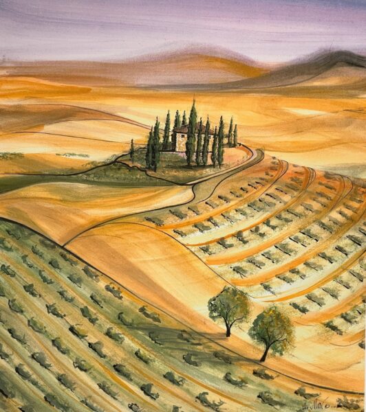 The Villa by P. Buckley Moss