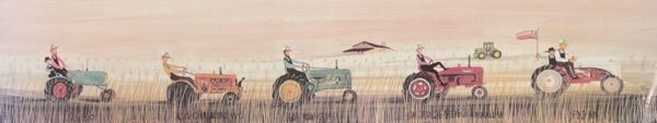 Tractors on Parade by P. Buckley Moss