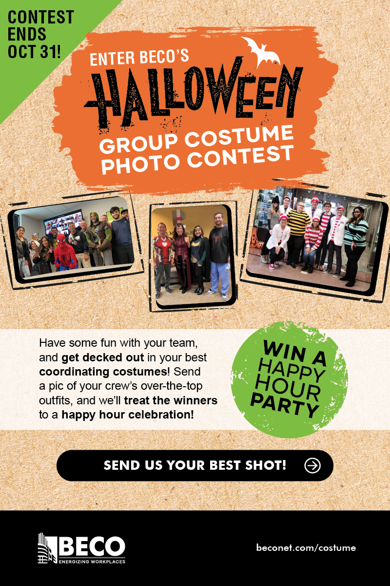Enter BECO's Halloween Costume Contest by October 31!