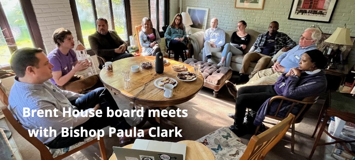 Brent House board meets with Bishop Paula Clark