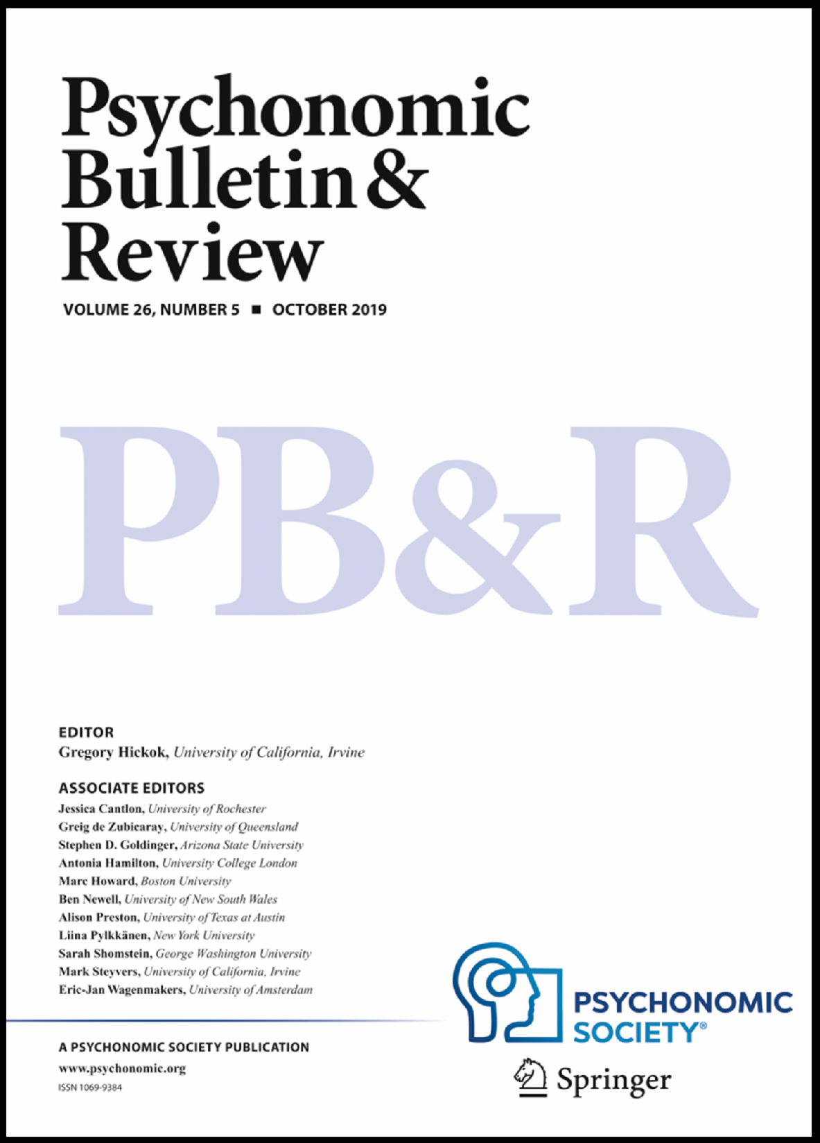 Psychonomic Scientist April 2024