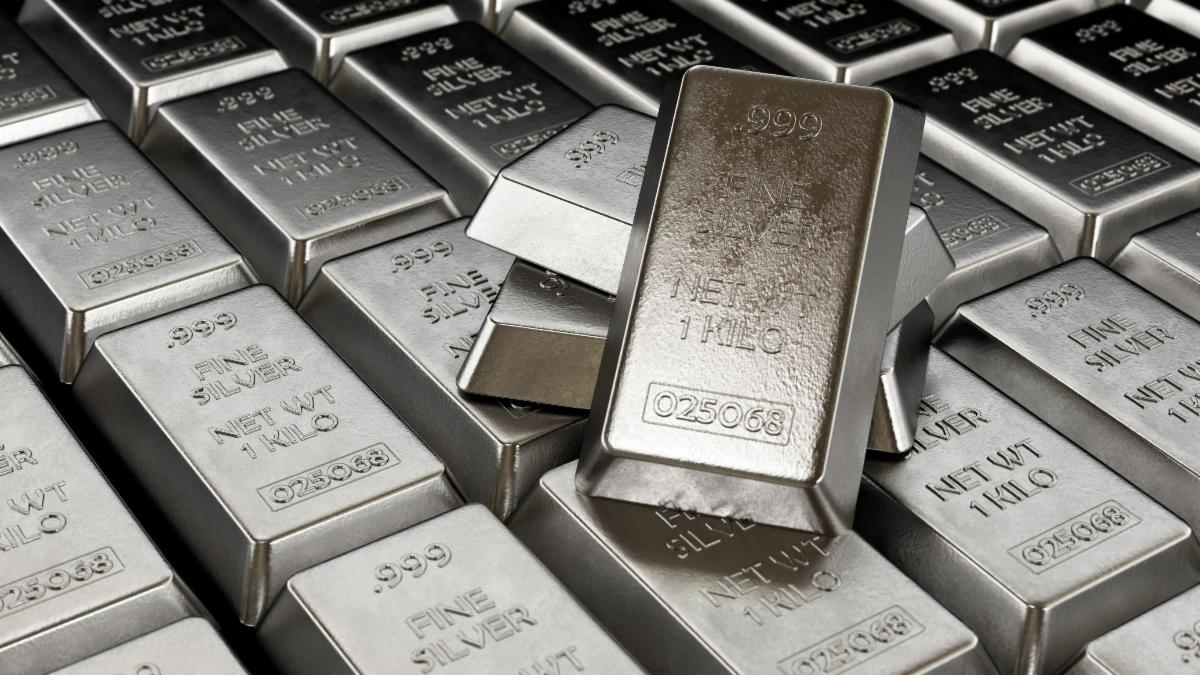 Silver Ingots - 123RF