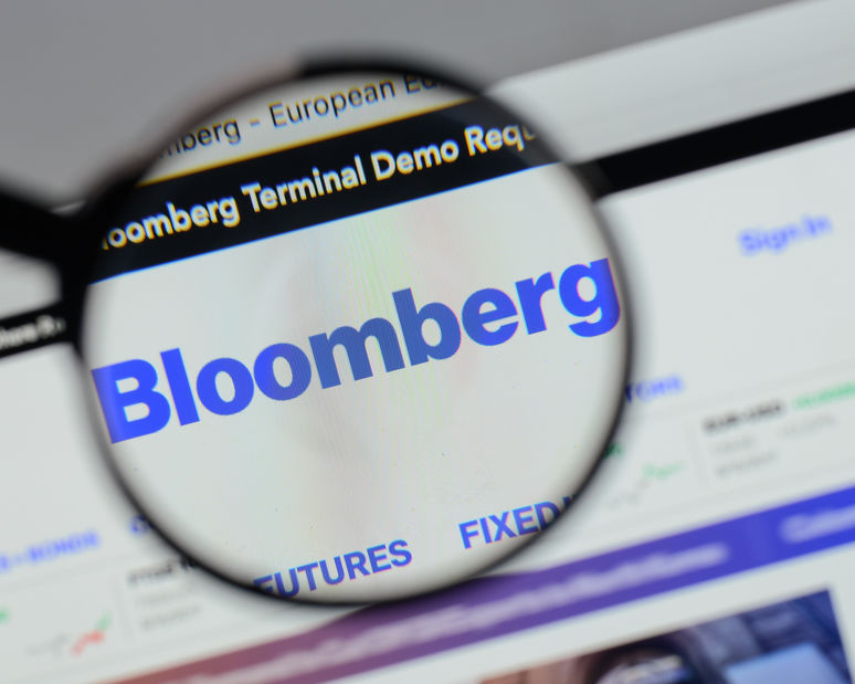 Bloomberg website