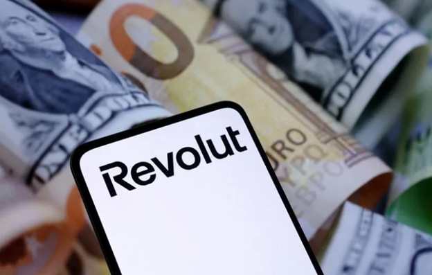 Revolut logo on mobile - Reuters 