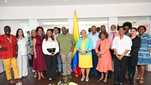 Ambassador of Colombia to Barbados Elizabeth Inés Taylor Jay. (GP)