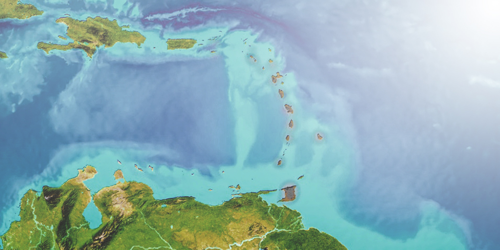 Caribbean Map -123RF