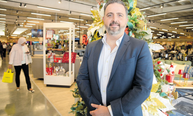 Unicomer Group vice president and managing director for the Caribbean, Felix Siman III, during an interview at the opening ceremony of the new Courts Megastore in Barataria yesterday. PHOTOS BY ANISTO ALVES