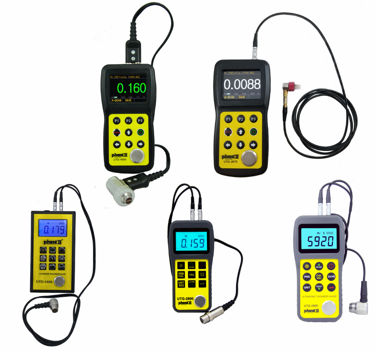 Ultrasonic Thickness Gauges