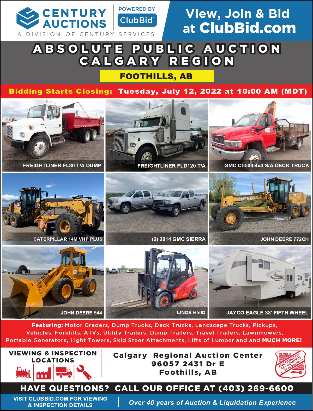 Final Week to Bid! Industrial Equipment Auction Absolute Public