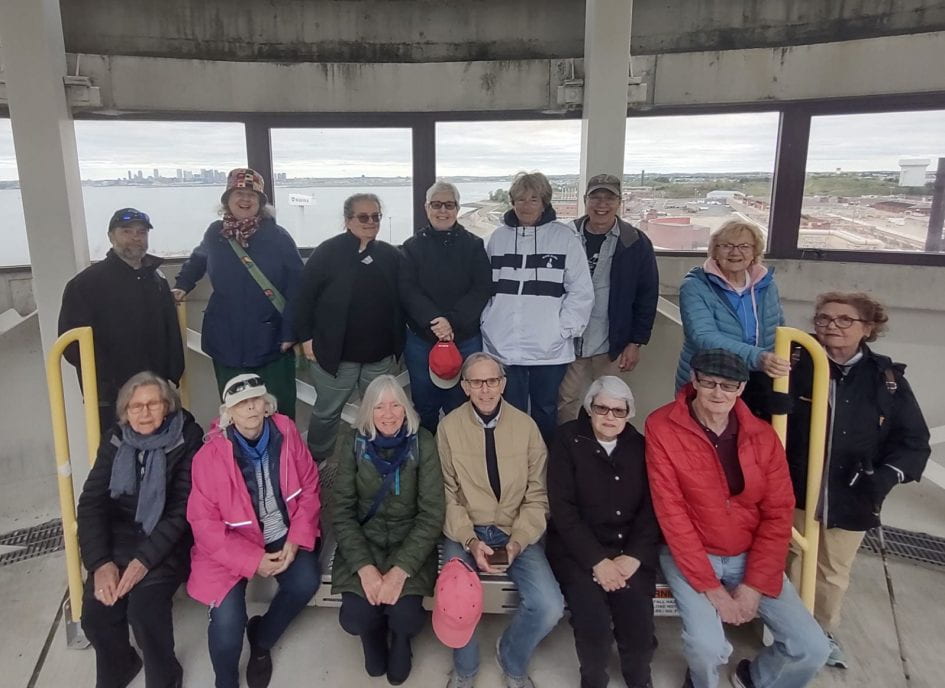 Students of the Boston Harbor Islands course 