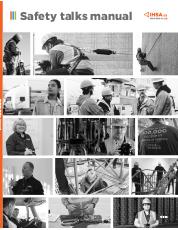 The cover of IHSA's Safety Talks Manual (V005).