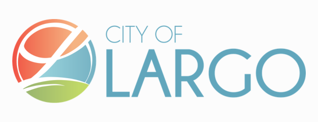 The City of Largo logo with text that says "City of Largo"