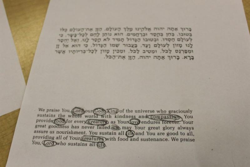 CJDS Ma Koreh Weekly Publication photo regarding Birkat Hamazon Text Printable referred to as CJDS Ma Koreh Weekly Publication
