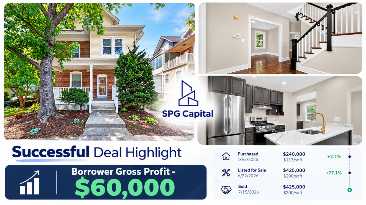 2101 N Madison St, Wilmington, DE, a renovation project financed by SPG Capital
