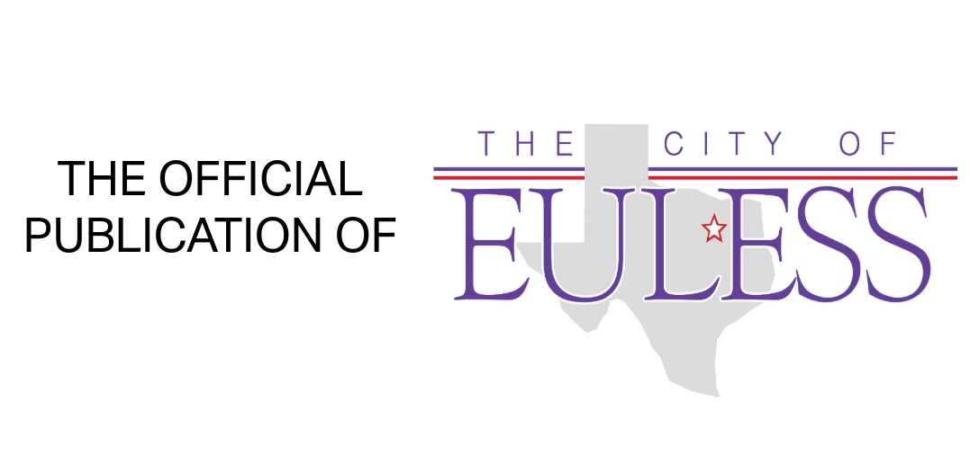 Logo states The Official Publication of the City of Euless