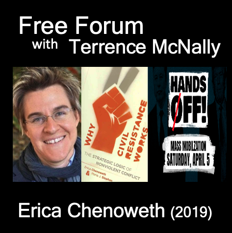 Show Up April 5 HANDS OFF demo near you-ERICA CHENOWETH (2019)-WHY