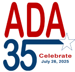 ADA Celebrate - 35 and July 28, 2025.