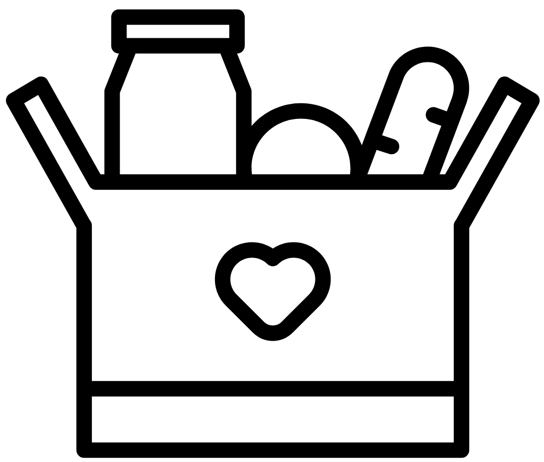 A graphic of a grocery bag.