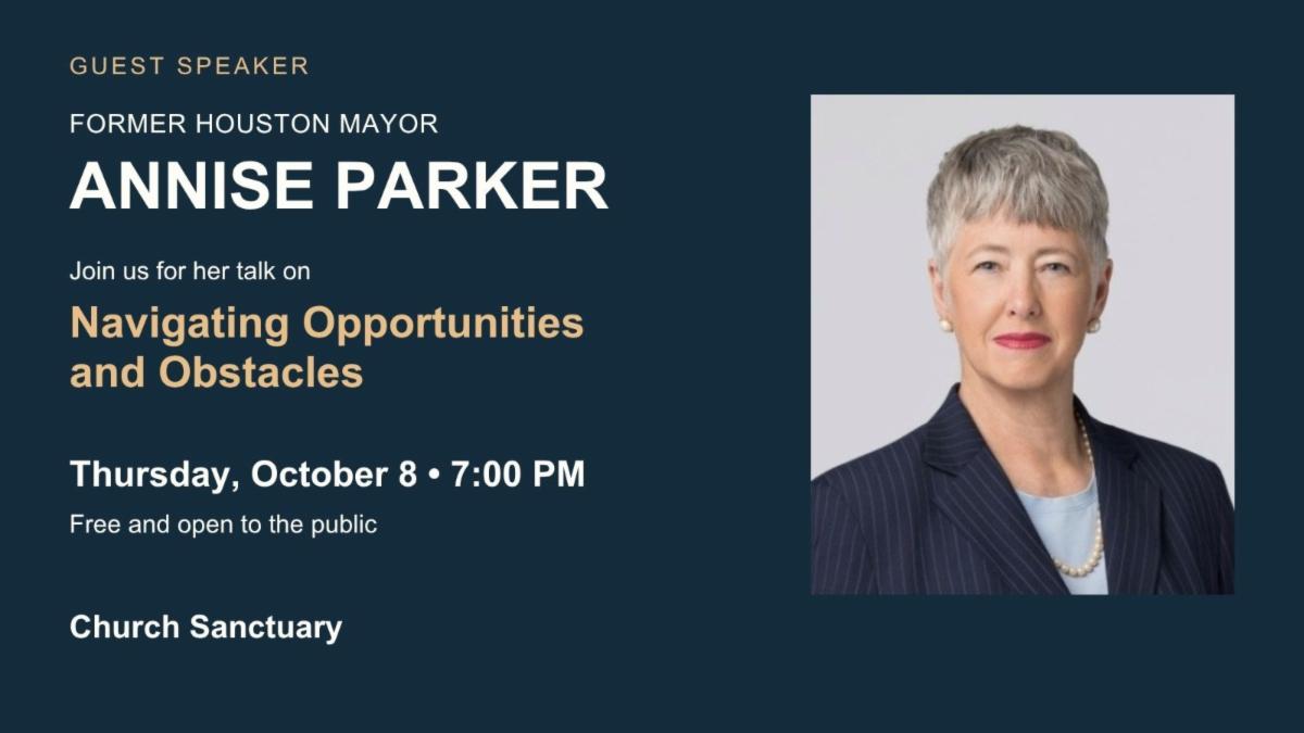Annise Parker October 8 TV Slide