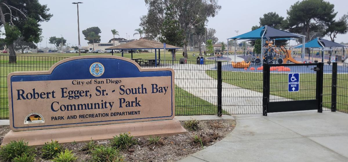 New and improved Robert Egger Sr. South Bay Community Park.