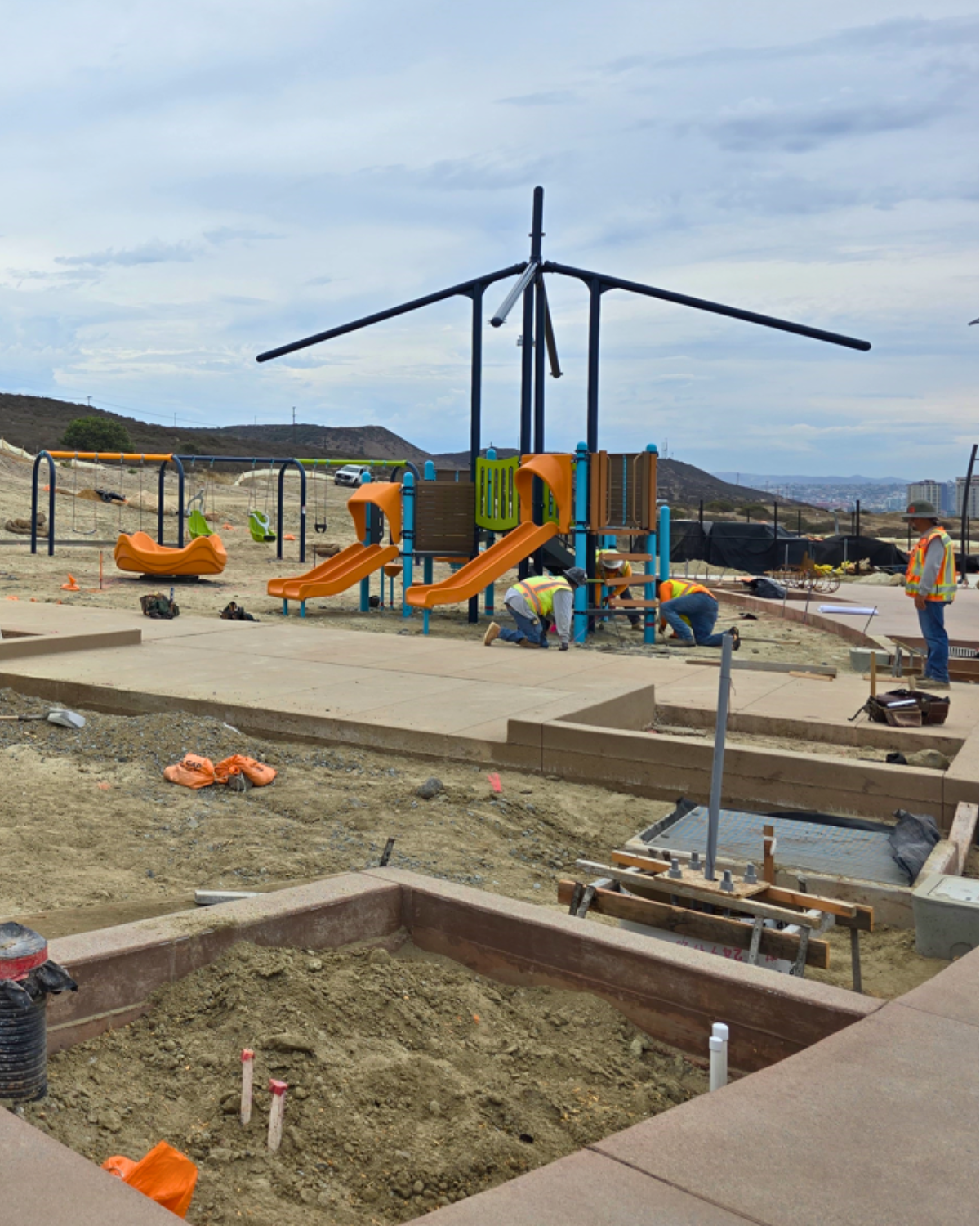 Progress at Beyer Park in San Ysidro