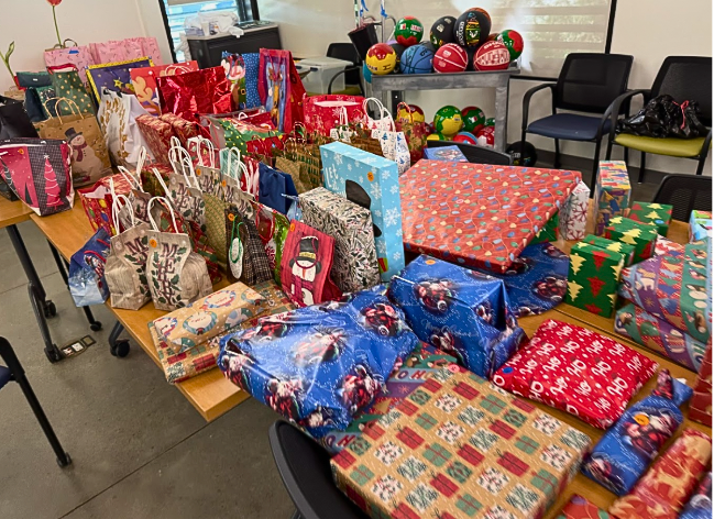 E&CP's holiday donation drive for local foster and impoverished youth.